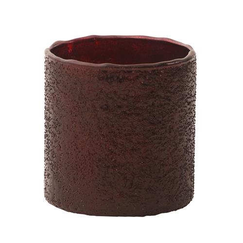 PTMD Waxinehouder Flix bordeaux small