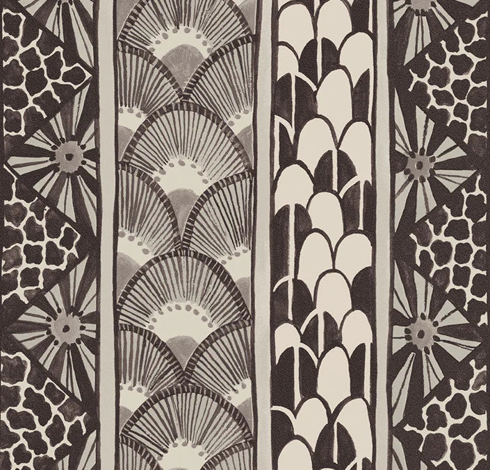 Cole & Son Ardmore Border, Soot & Snow
