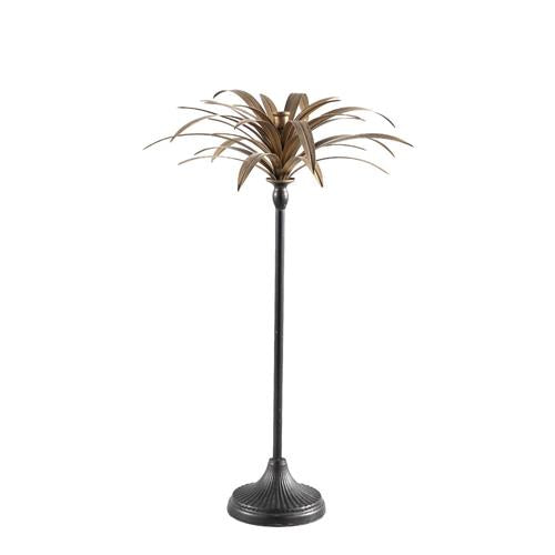 PTMD Kandelaar Caiden metaal goud D43xH71cm