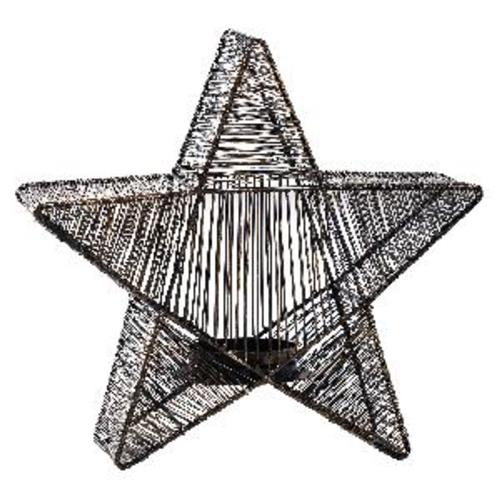 Windlicht Xmas Bibi Ster H30