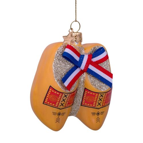 Kersthanger Klompjes Geel 3,5cm