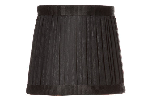 CLIPKAPJE PLOOI ZWART ORGANZA