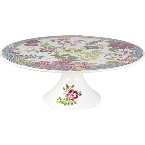 Taartschaal op voet Millefleurs H11