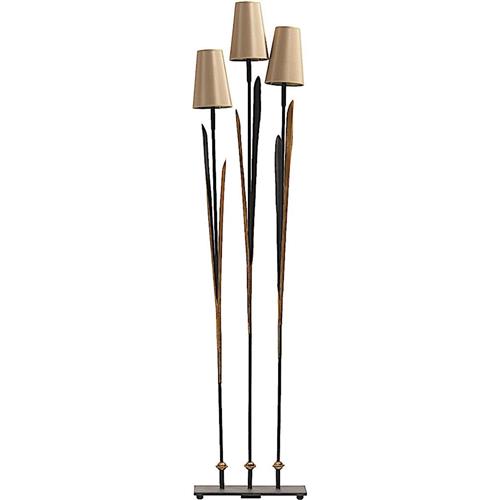 Lamp base Triple Jonc Dore