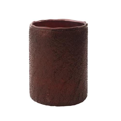 PTMD Waxinehouder Flix bordeaux glitter large