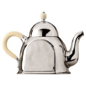 Teapot Vikinghi Modern Italian Tin