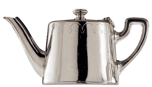 Theepot Aandrea Doria H8cm Italiaans Tin