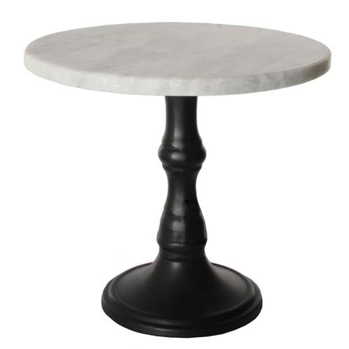 Shishi plateau met wit marmeren blad maat S
