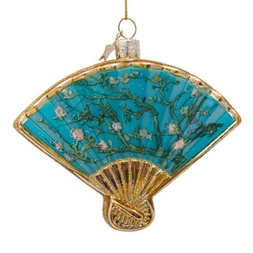 Kersthanger Waaier Van Gogh amandelbloesem H10