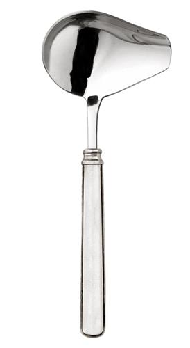 Gravy spoon Gabriella H17cm Italian Pewter