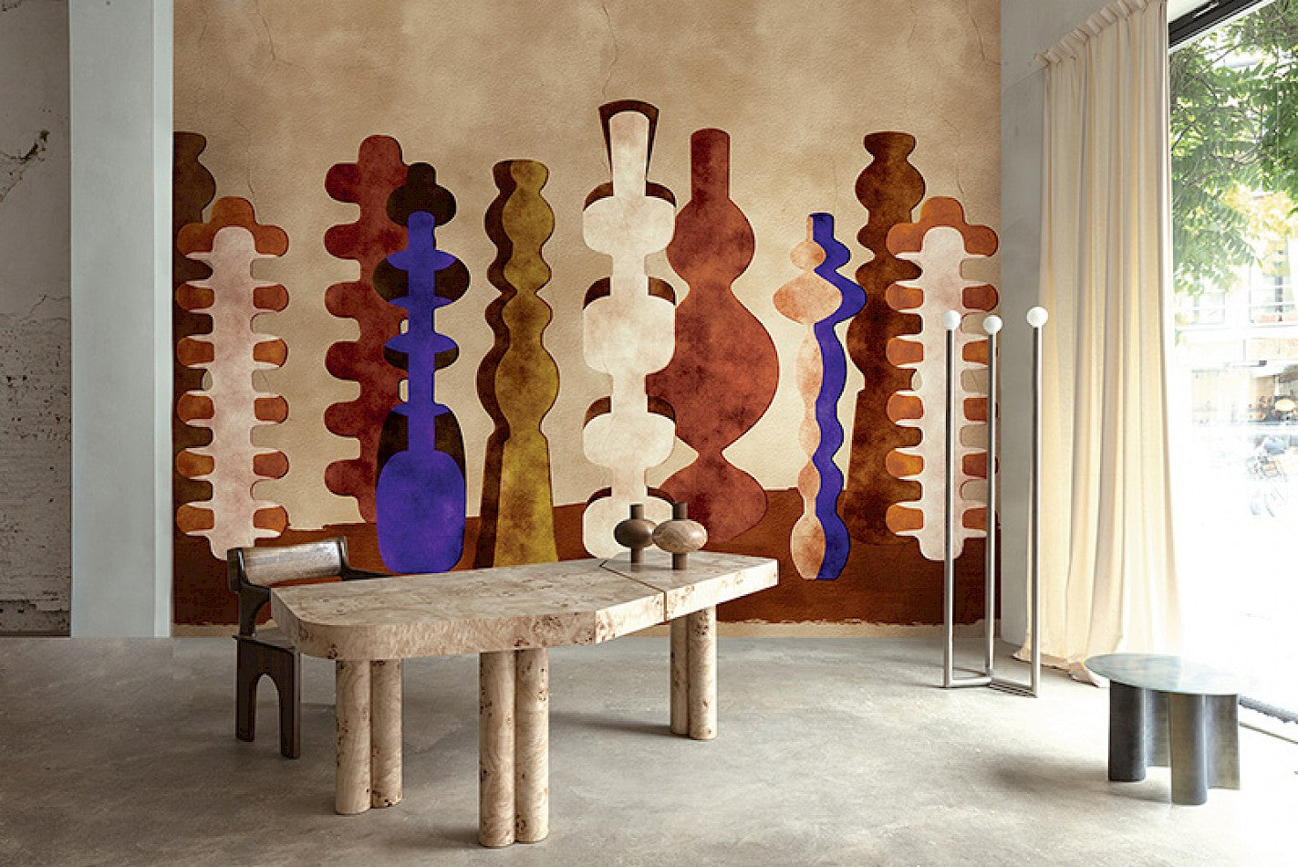 Masureel Terra Potteries, Indigo A