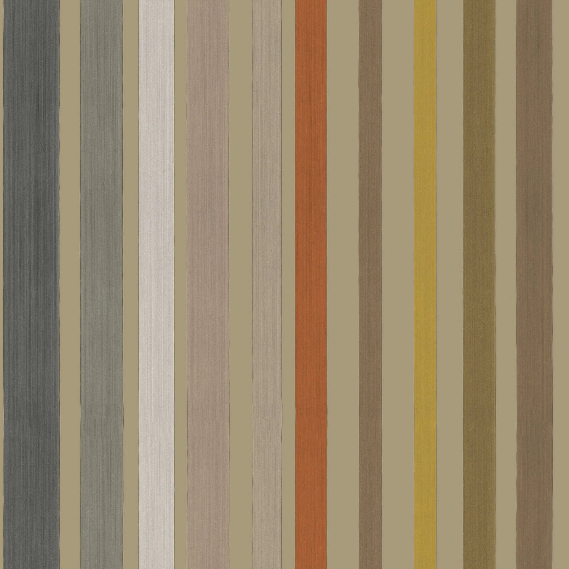 Cole & Son Mariinsky Damask Carousel Stripe, Linen & Multi