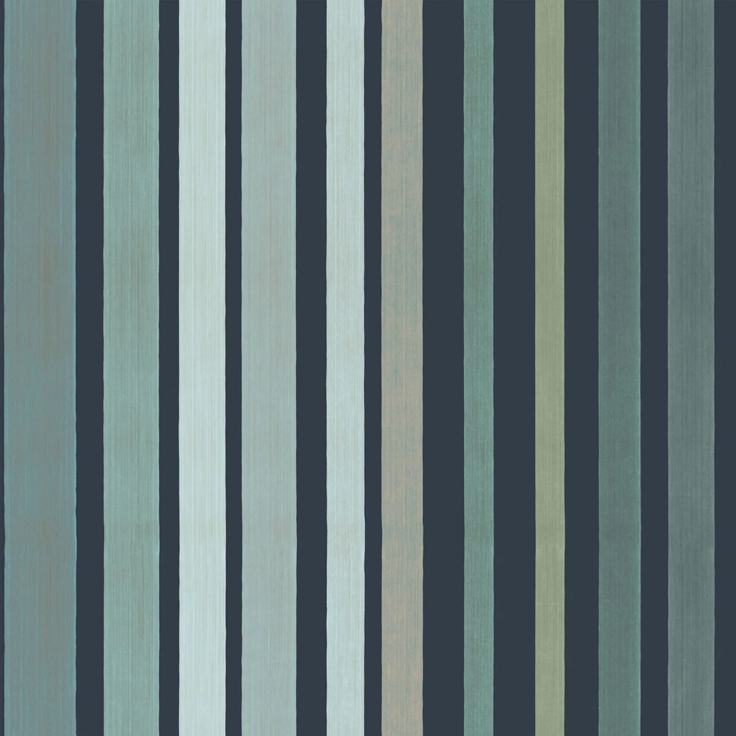 Cole & Son Marquee Stripes Carousel Stripe, Frosty Green