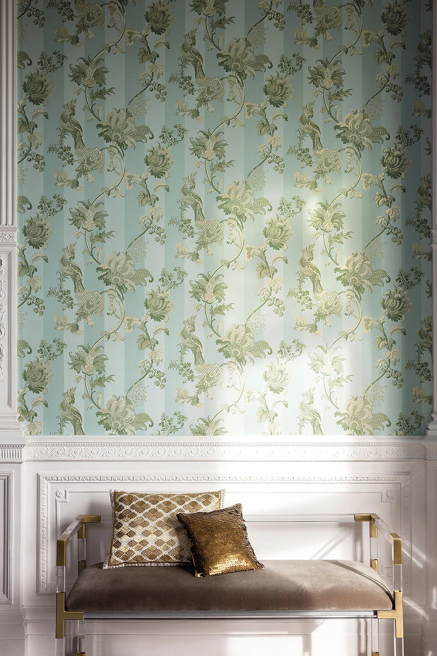 Cole & Son Martyn Lawrence Bullard, Zerzura, Duck Egg & Sage