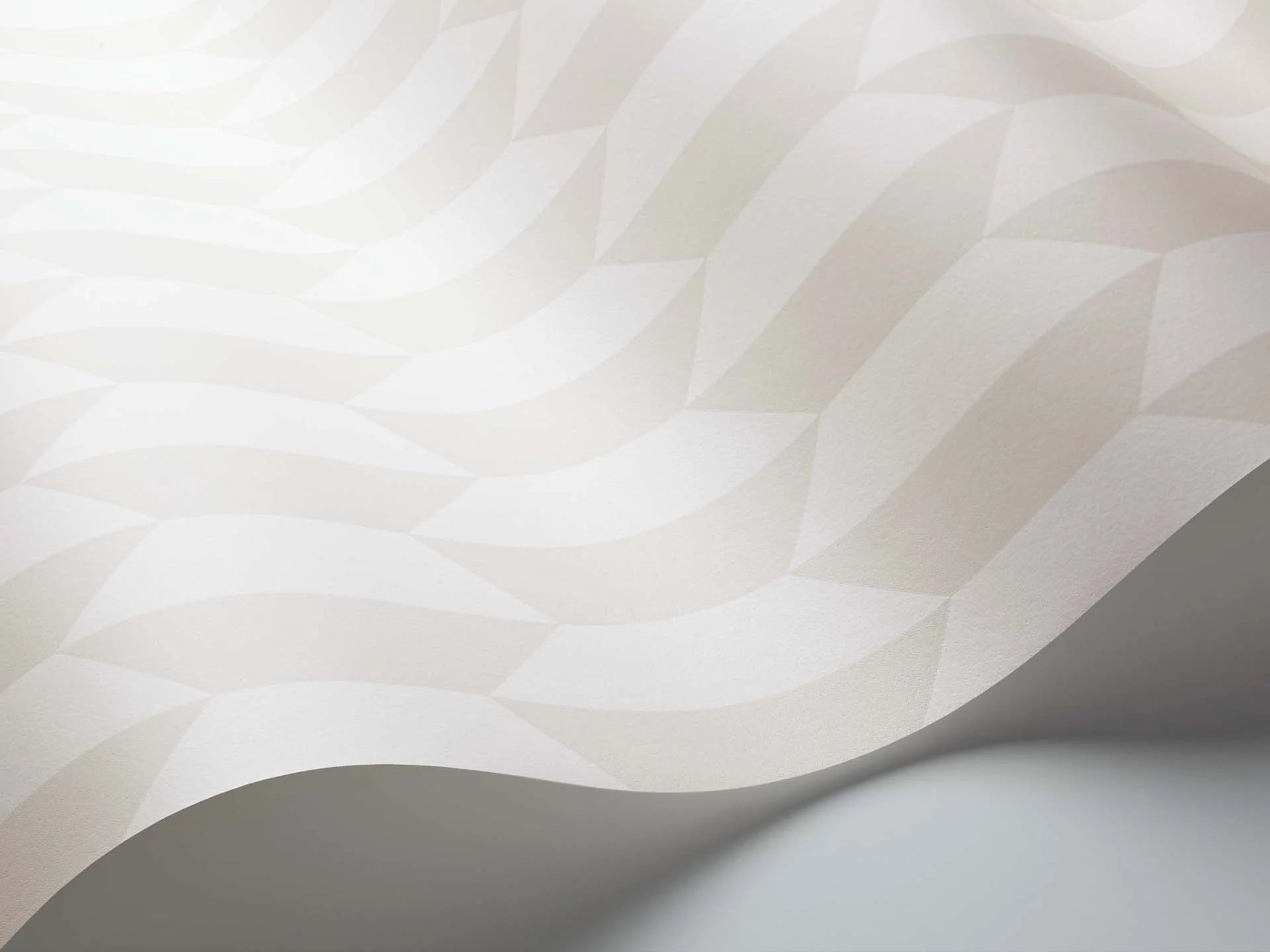 Cole & Son Icons Petite Tile, Chalk & Parchment