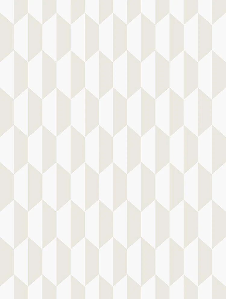Cole & Son Icons Petite Tile, Chalk & Parchment