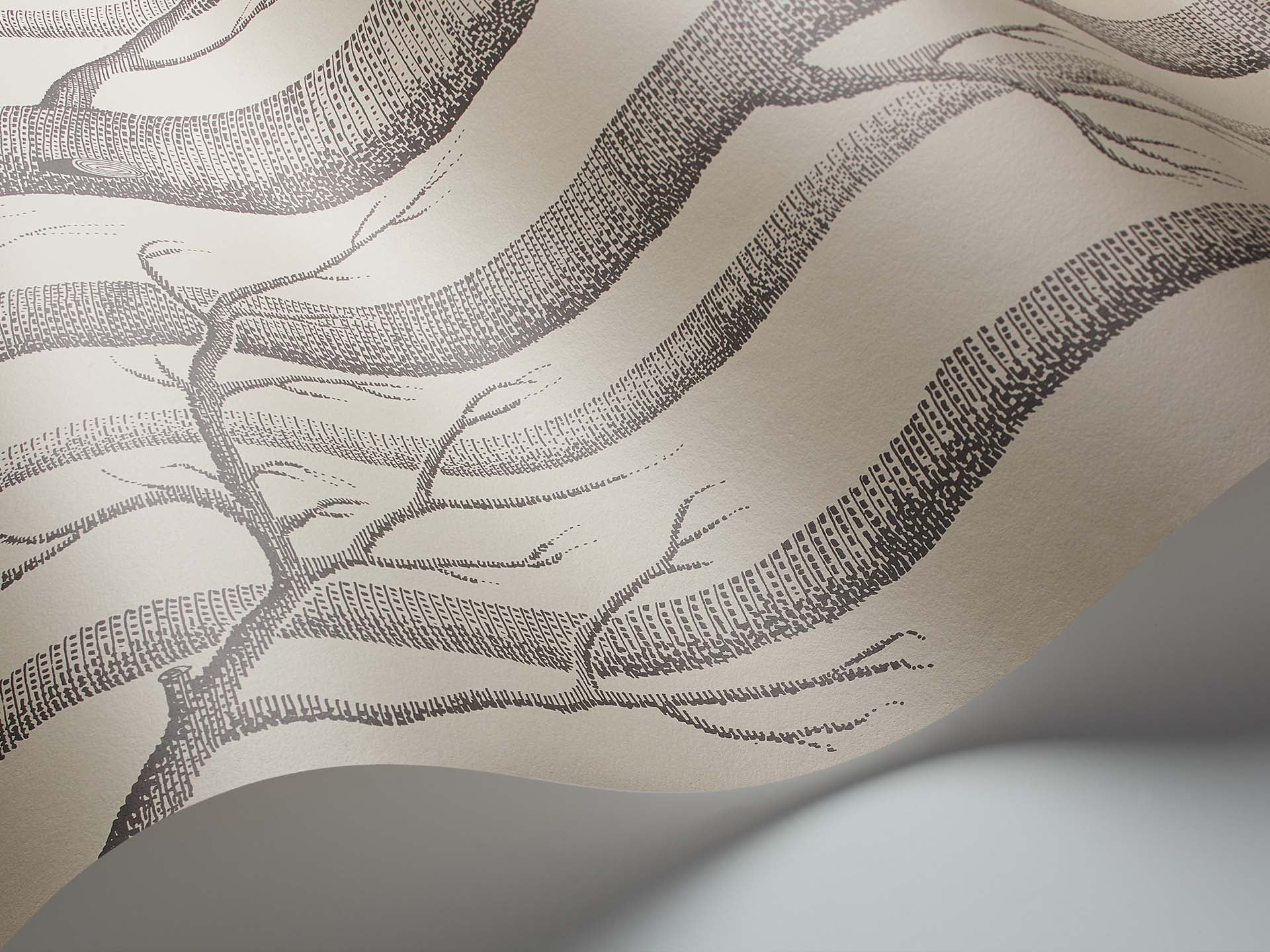 Cole & Son Icons Woods, Linen & Charcoal