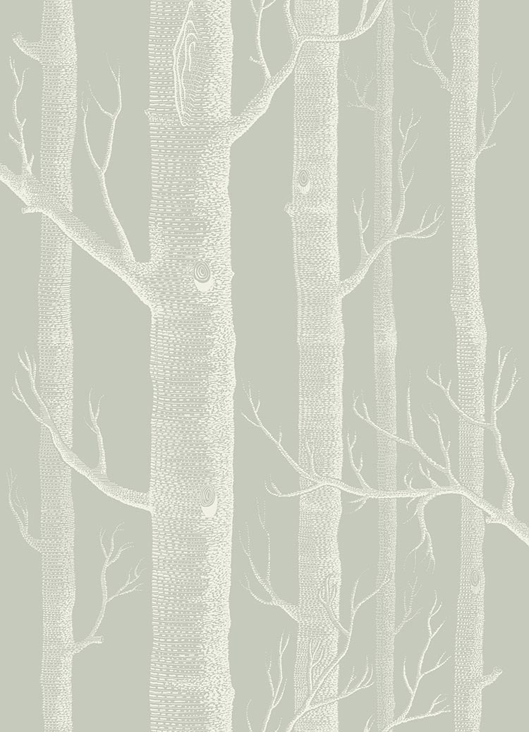 Cole & Son Icons Woods, Soft Olive