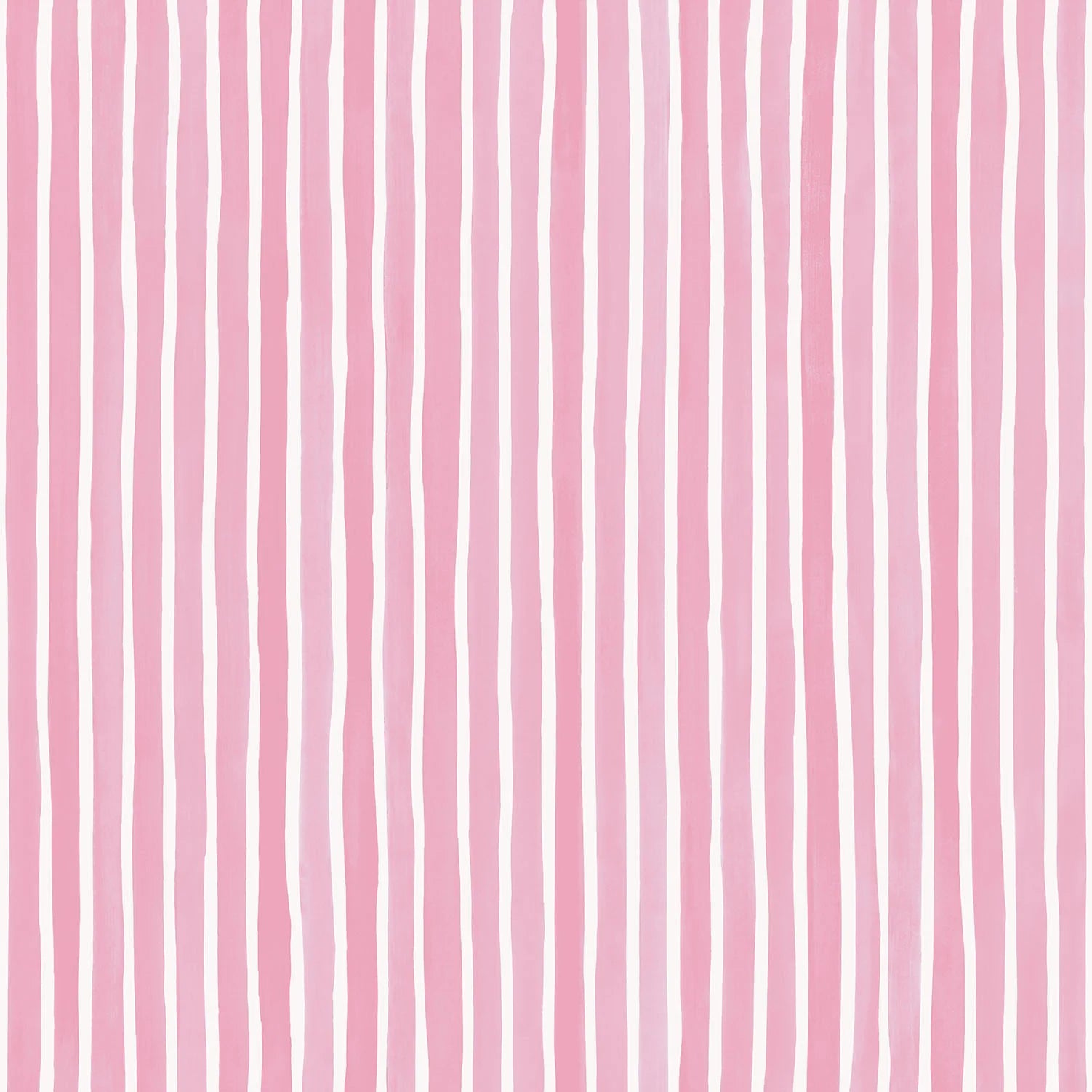 Cole & Son Marquee Stripes Croquet Stripe, Soft Fuschia