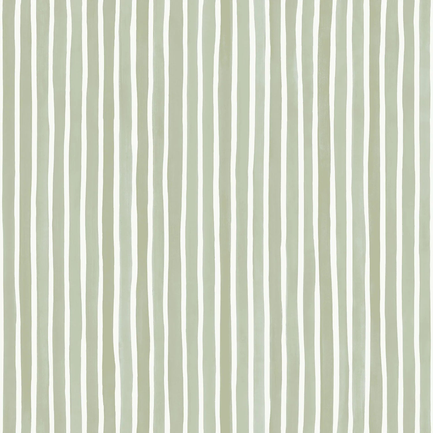 Cole & Son Marquee Stripes Croquet Stripe, Soft Olive