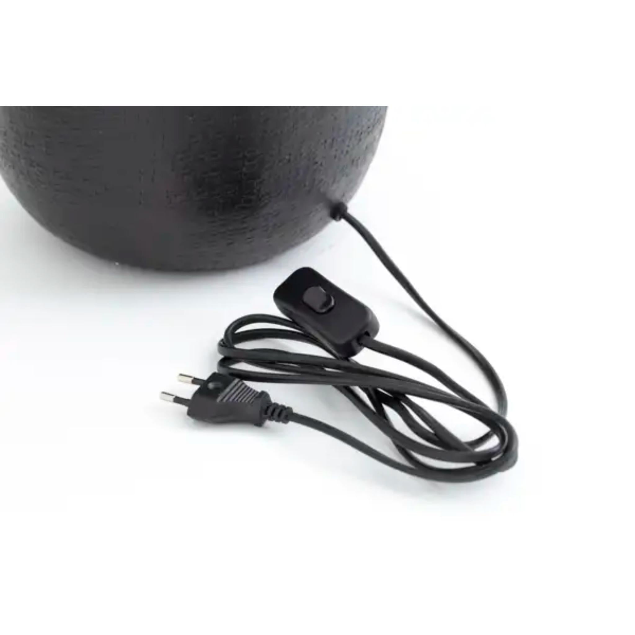 Flamant Lampvoet Francesca Zwart H53