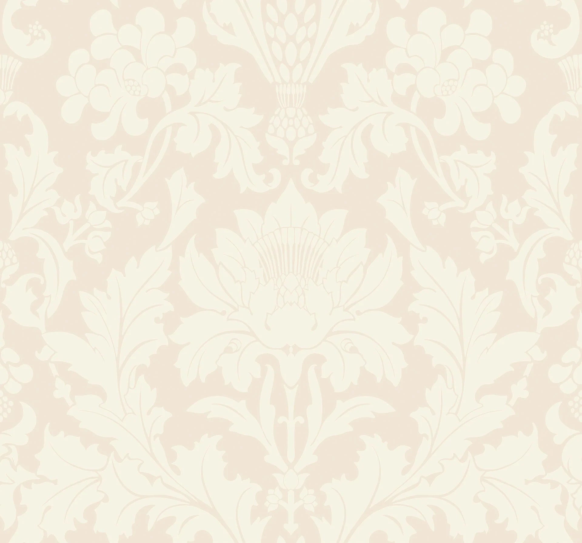 Cole & Son Mariinsky Damask Fonteyn, Parchment
