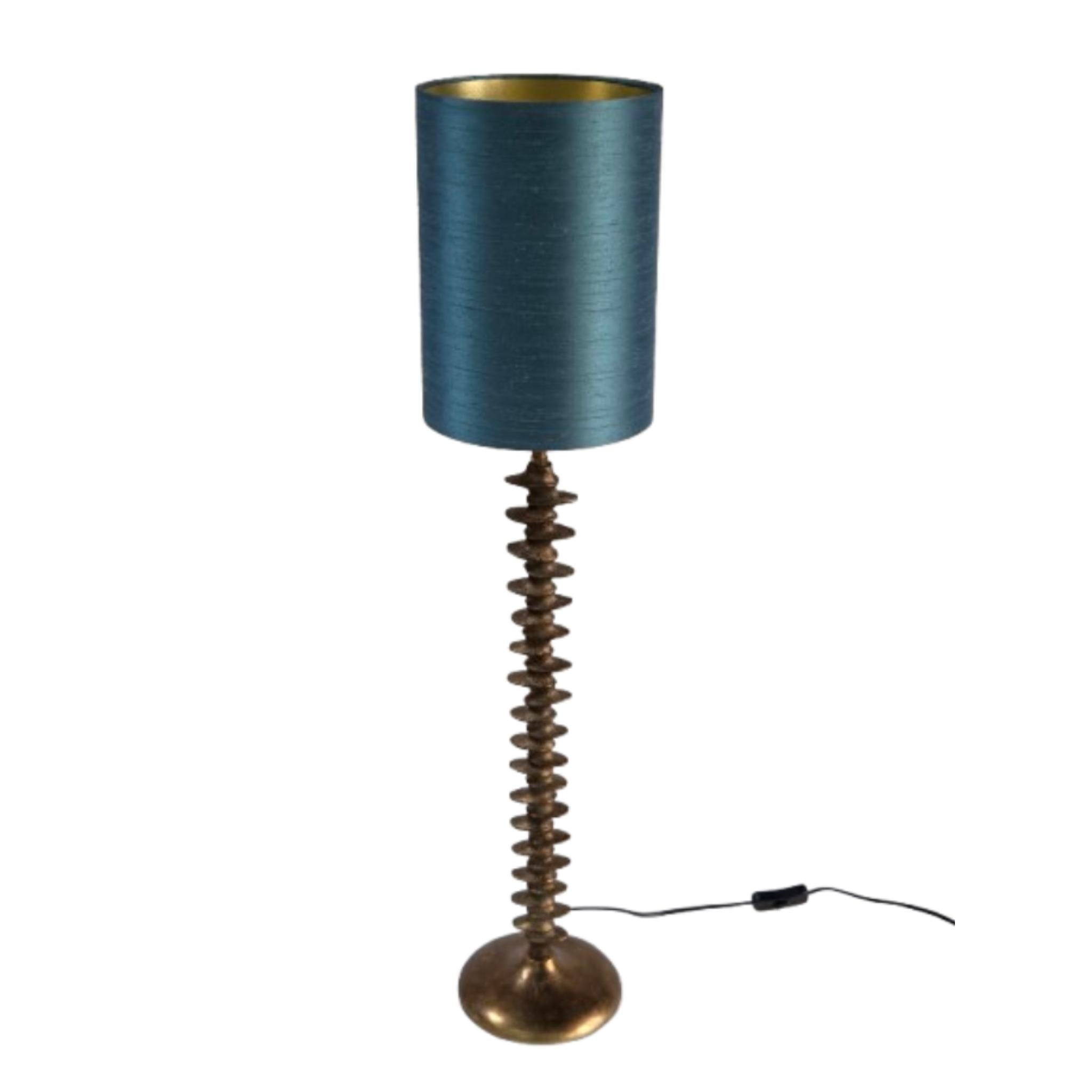 GVT Lampenkap Belliny Teal H28