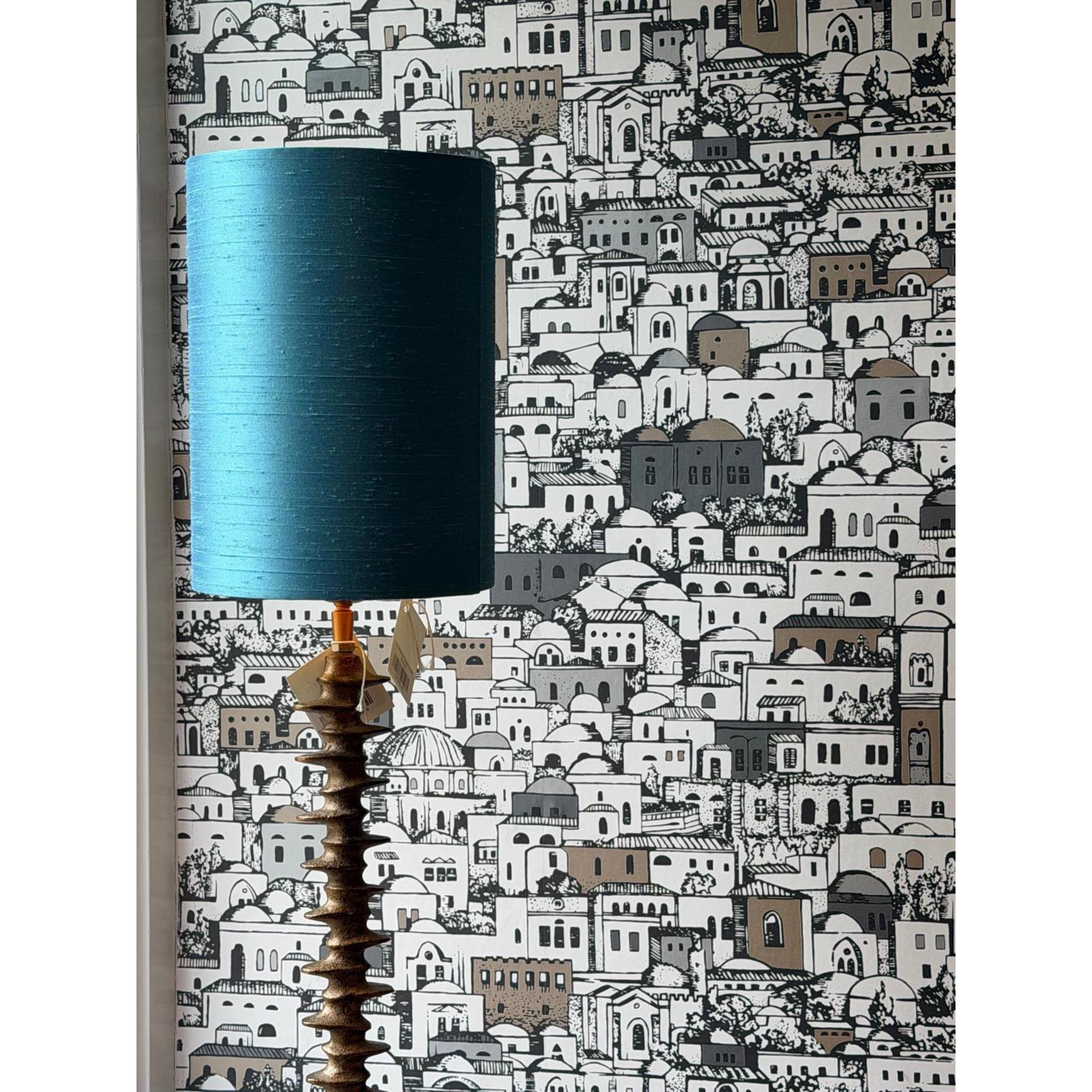 GVT Lampenkap Belliny Teal H28