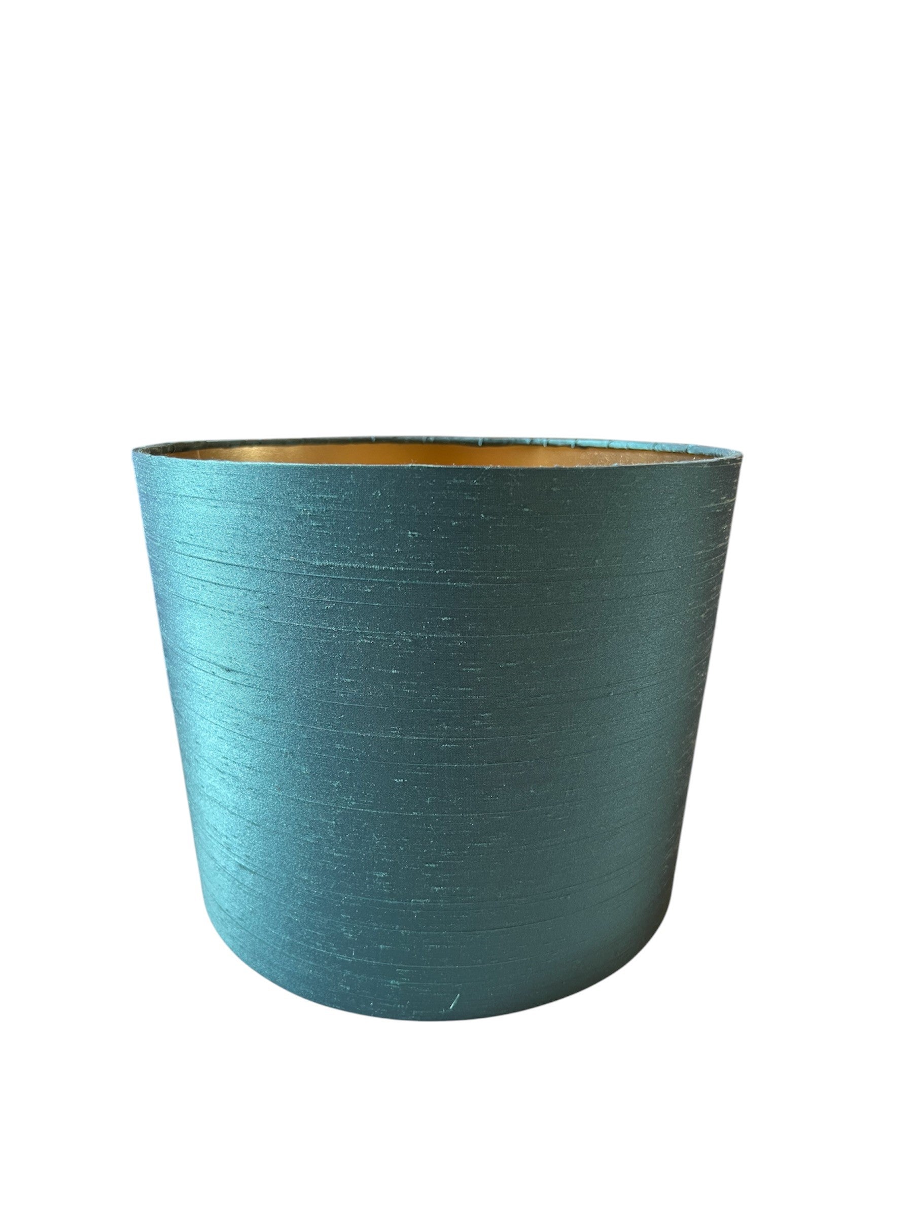 Elegant gevormde GVT Belliny Teal lampenkap uit de Gaivota Homeline collectie, gemaakt van faux zijde met een rijke teal kleur