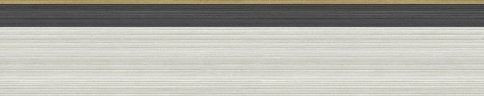 Cole & Son Marquee Stripes Jaspe Border, Linen, Black & Metallic Gold