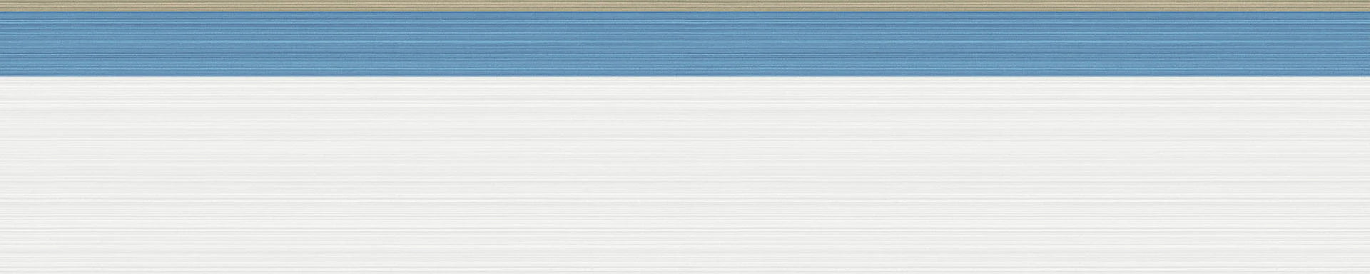 Cole & Son Marquee Stripes Jaspe Border, White, Hyacinth & Metallic Gold