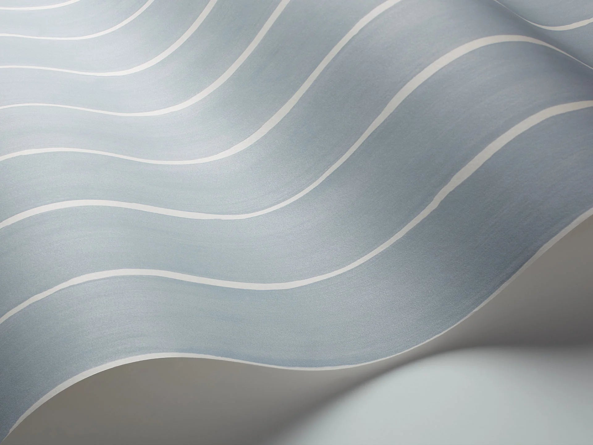 Cole & Son Marquee Stripes Marquee Stripe, Powder Blue