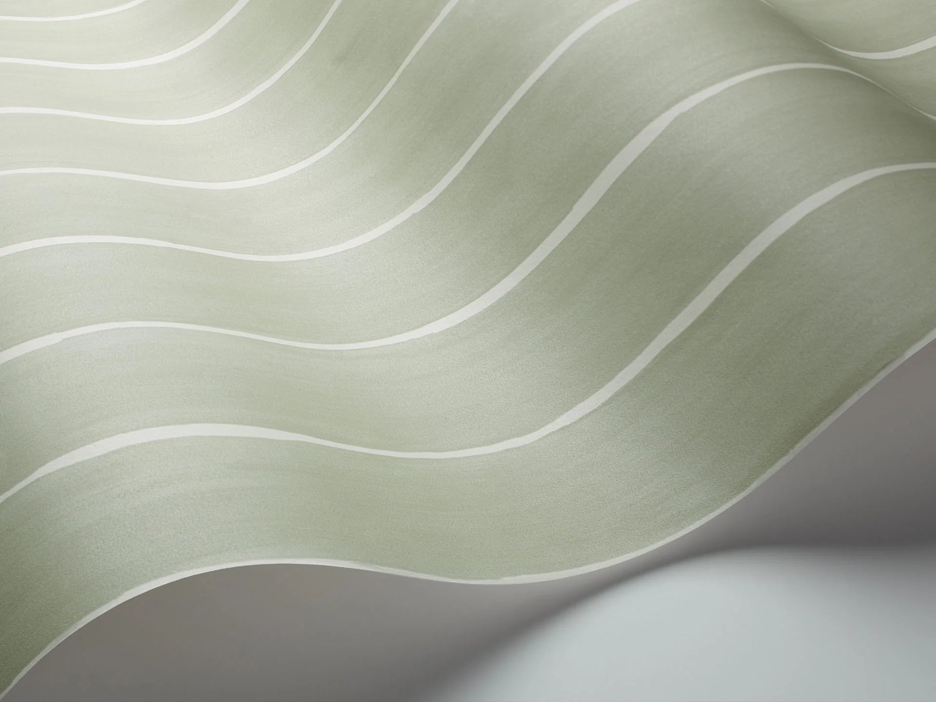 Cole & Son Marquee Stripes Marquee Stripe, Soft Olive