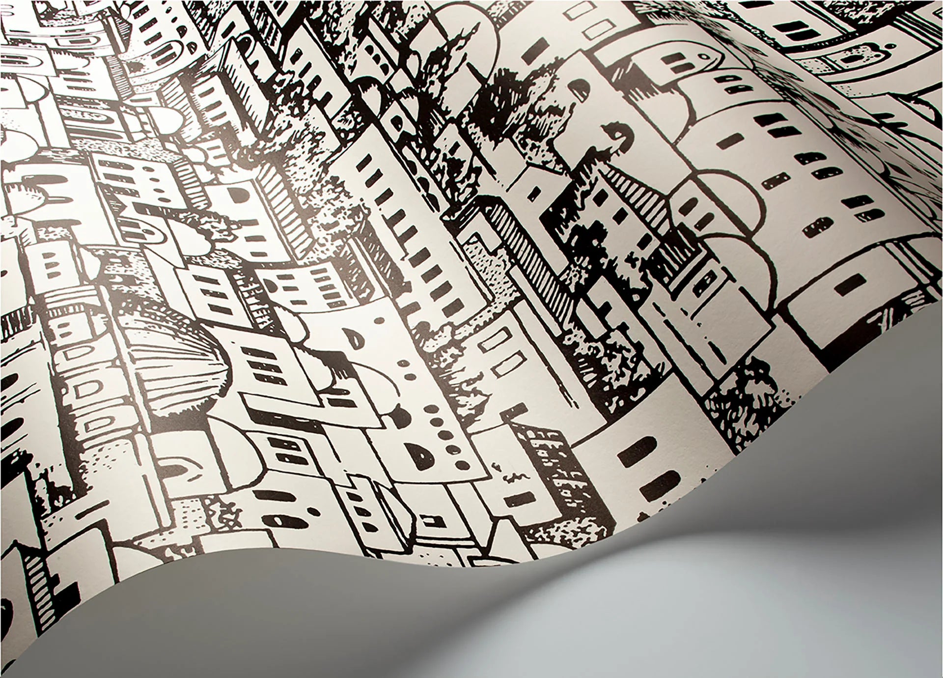 Cole & Son Fornasetti Mediterranea, White & Black