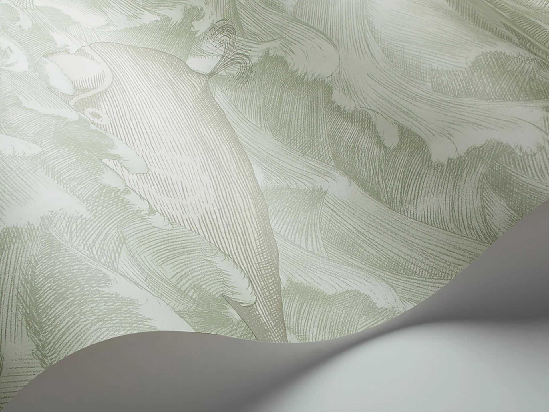 Cole & Son Whimsical Melville, Stone & Soft Olive