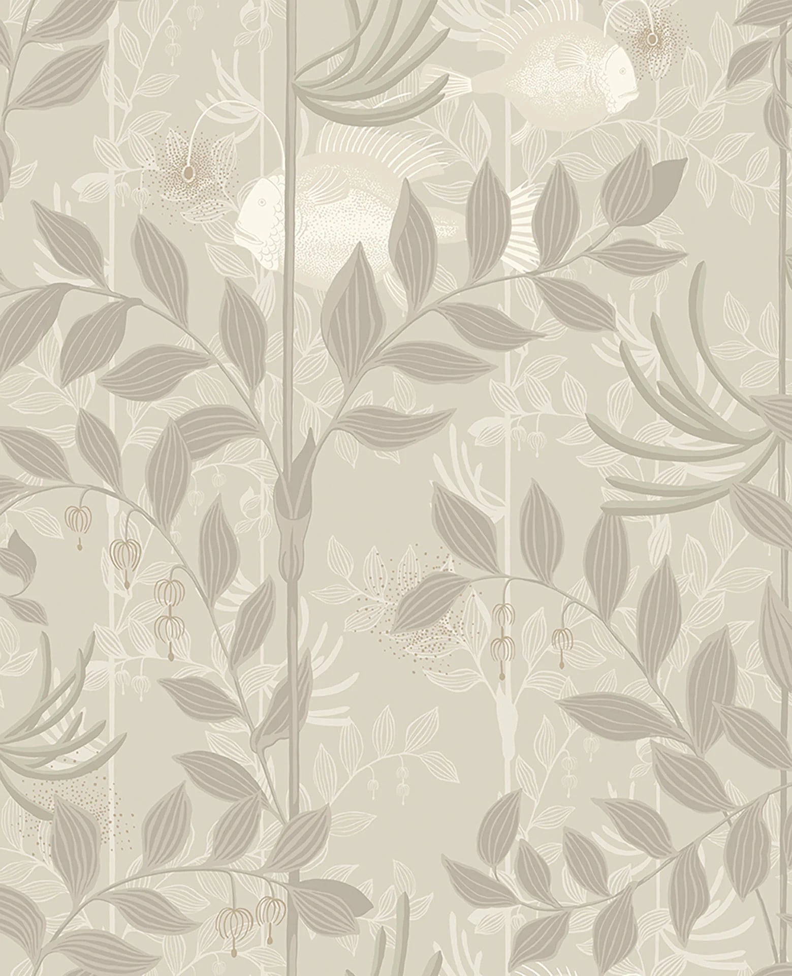 Cole & Son Whimsical Nautilus, Stone & Linen
