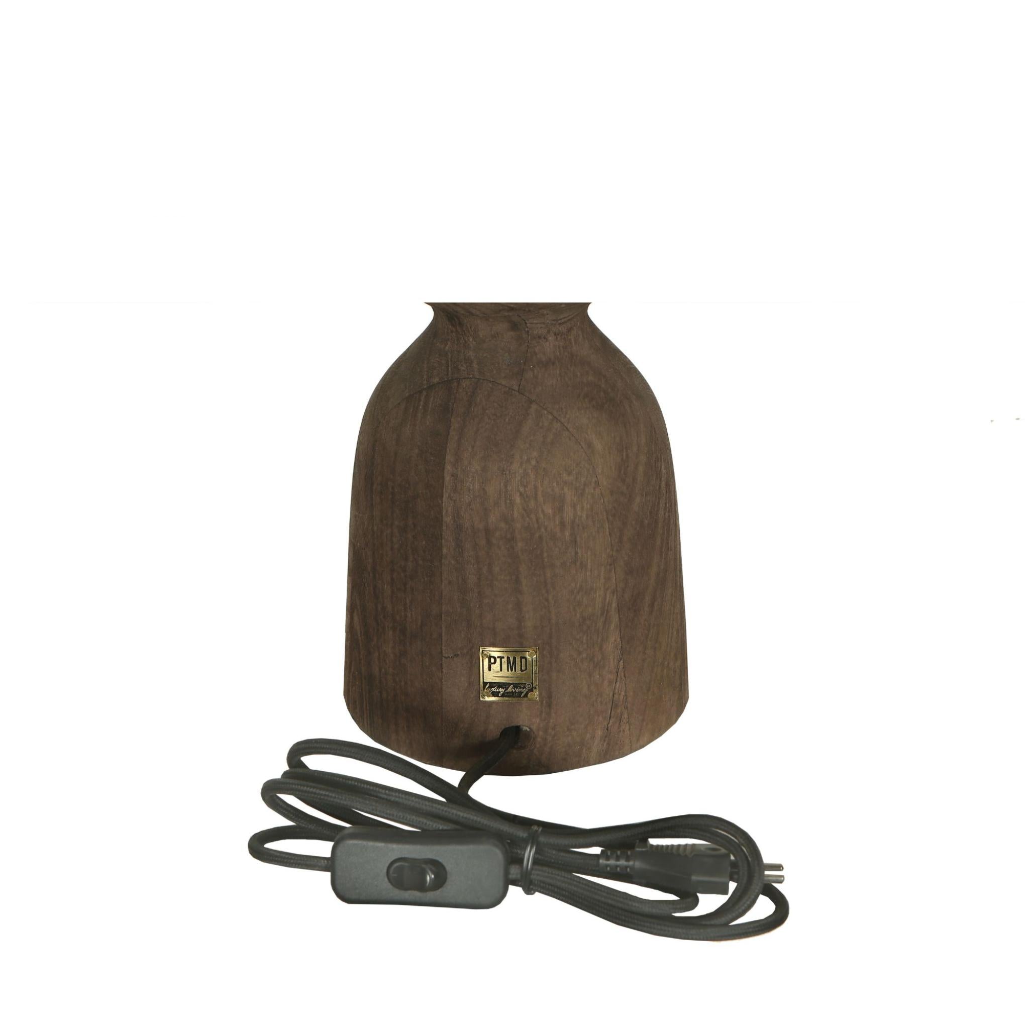 PTMD Tafellampvoet Elaine Bruin 50cm