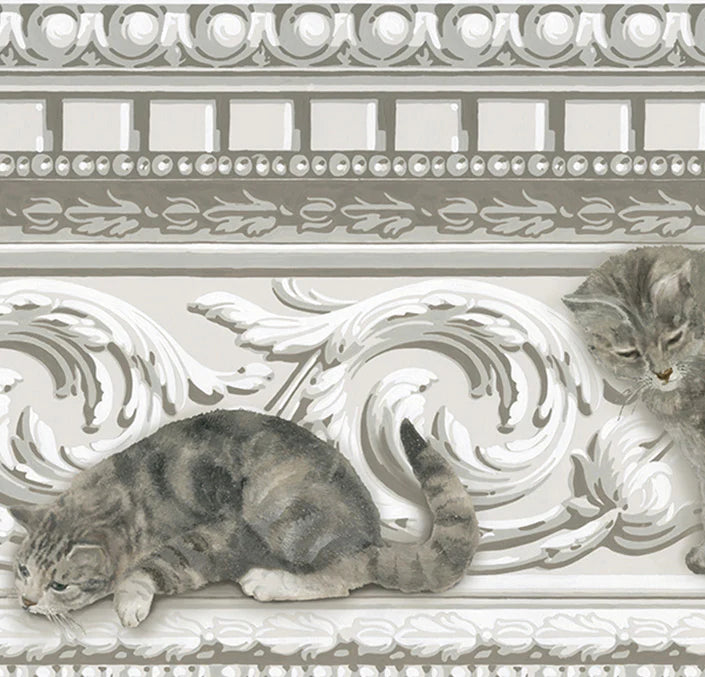 Cole & Son Whimsical Paddy & Louis Border, Linen