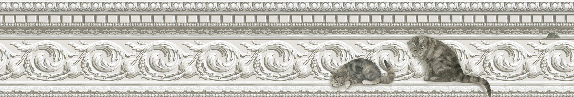 Cole & Son Whimsical Paddy & Louis Border, Linen