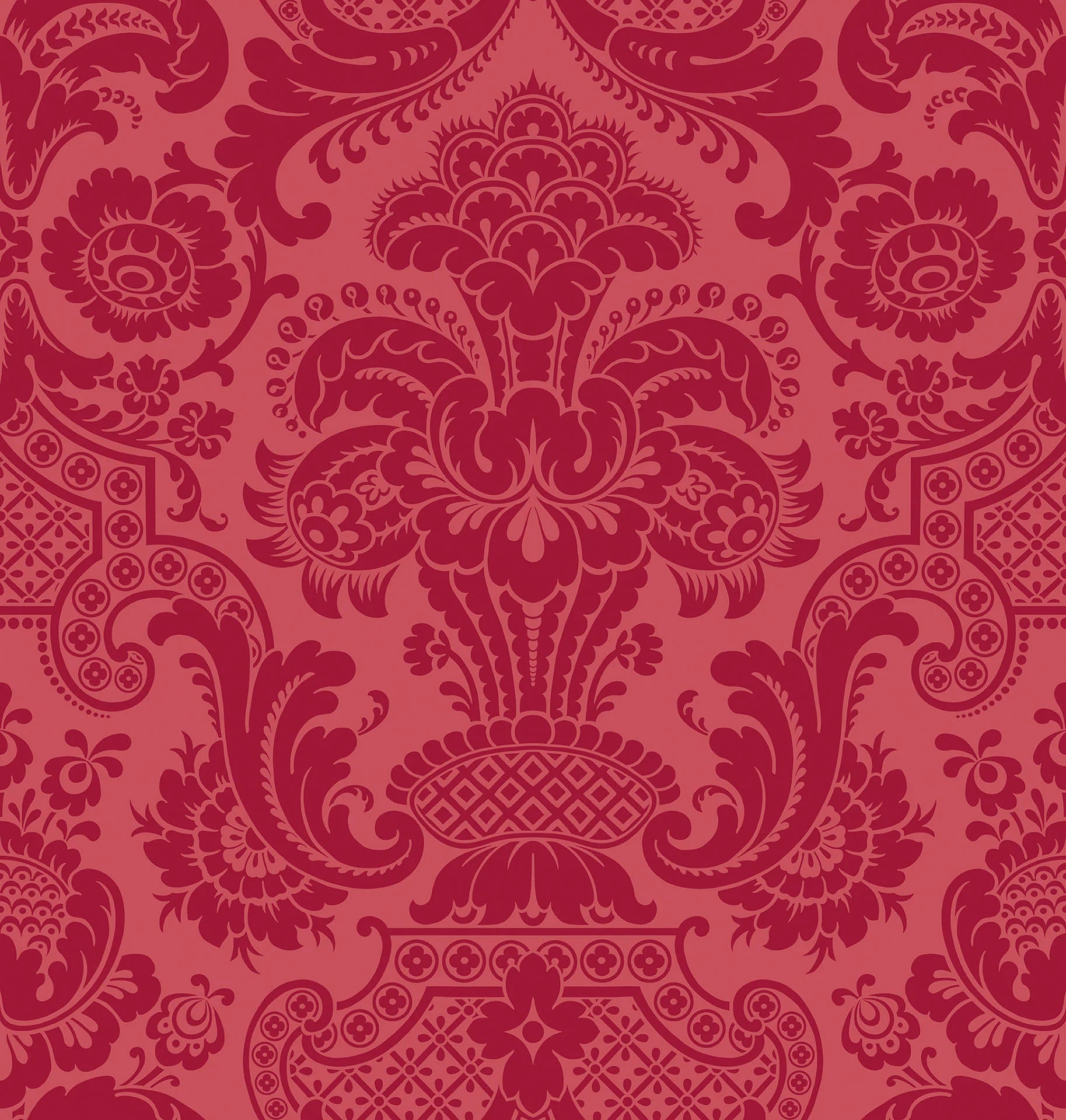 Cole & Son Mariinsky Damask Petrouchka, Red