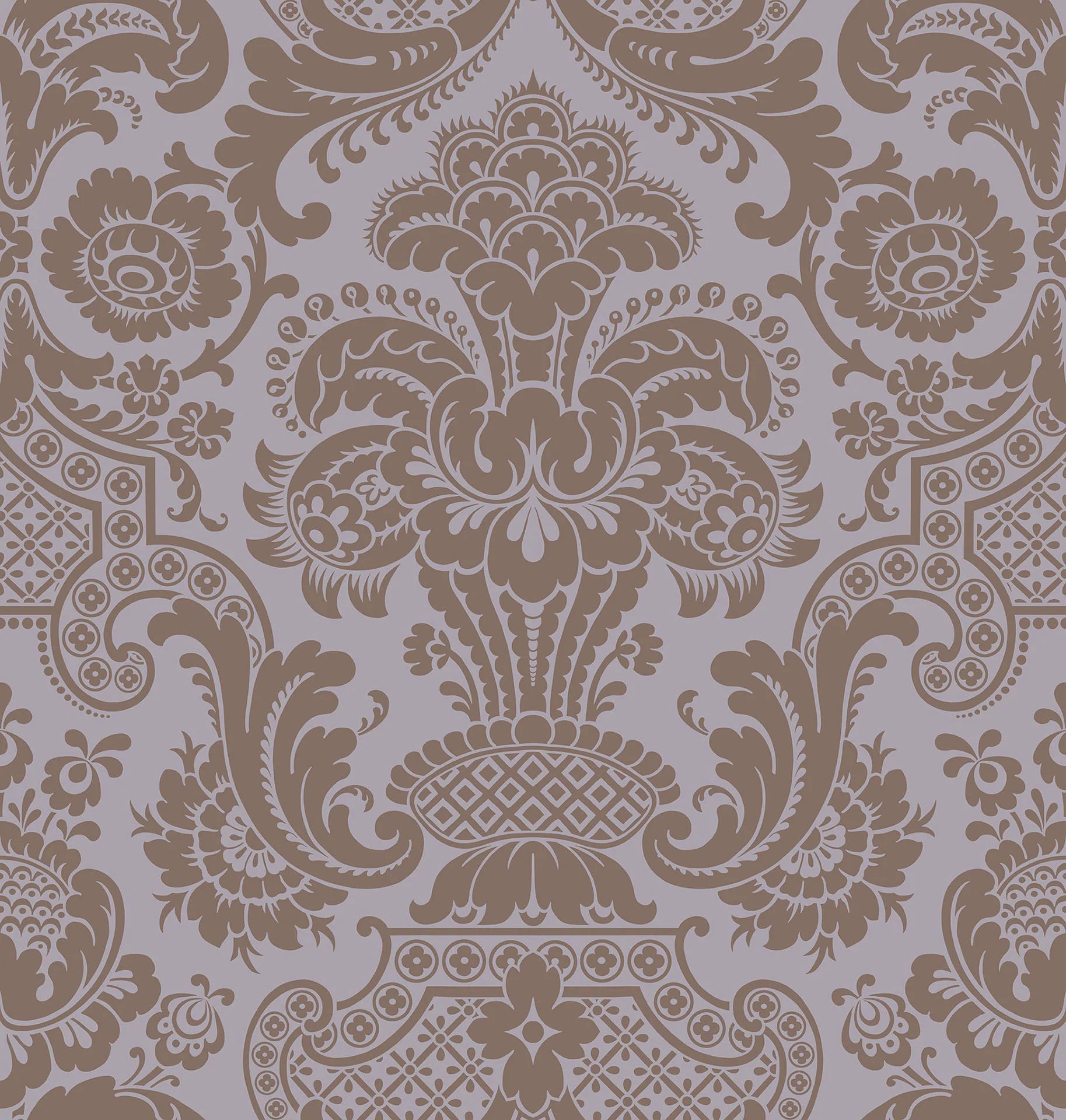 Cole & Son Mariinsky Damask Petrouchka, Mink