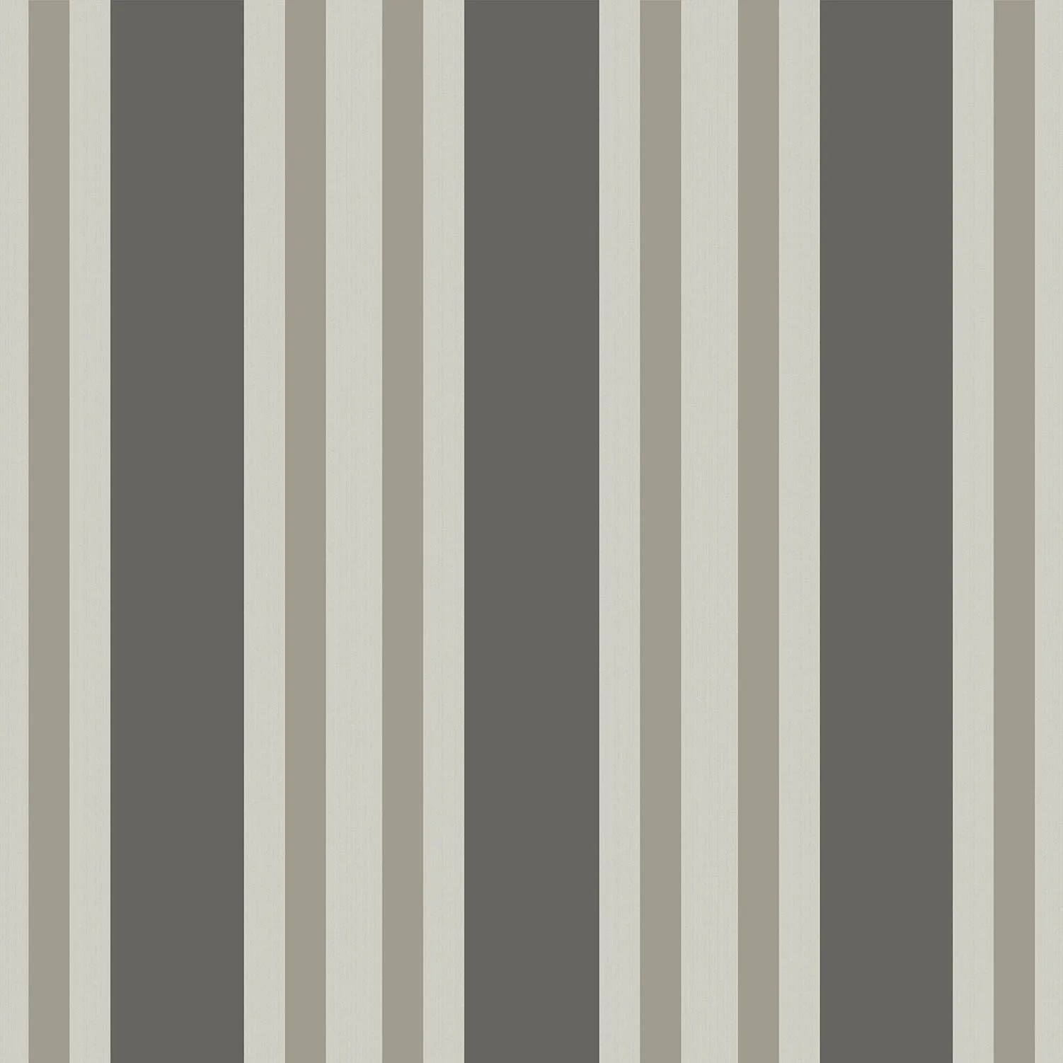 Cole & Son Marquee Stripe Polo Stripe, Soot & Parchment