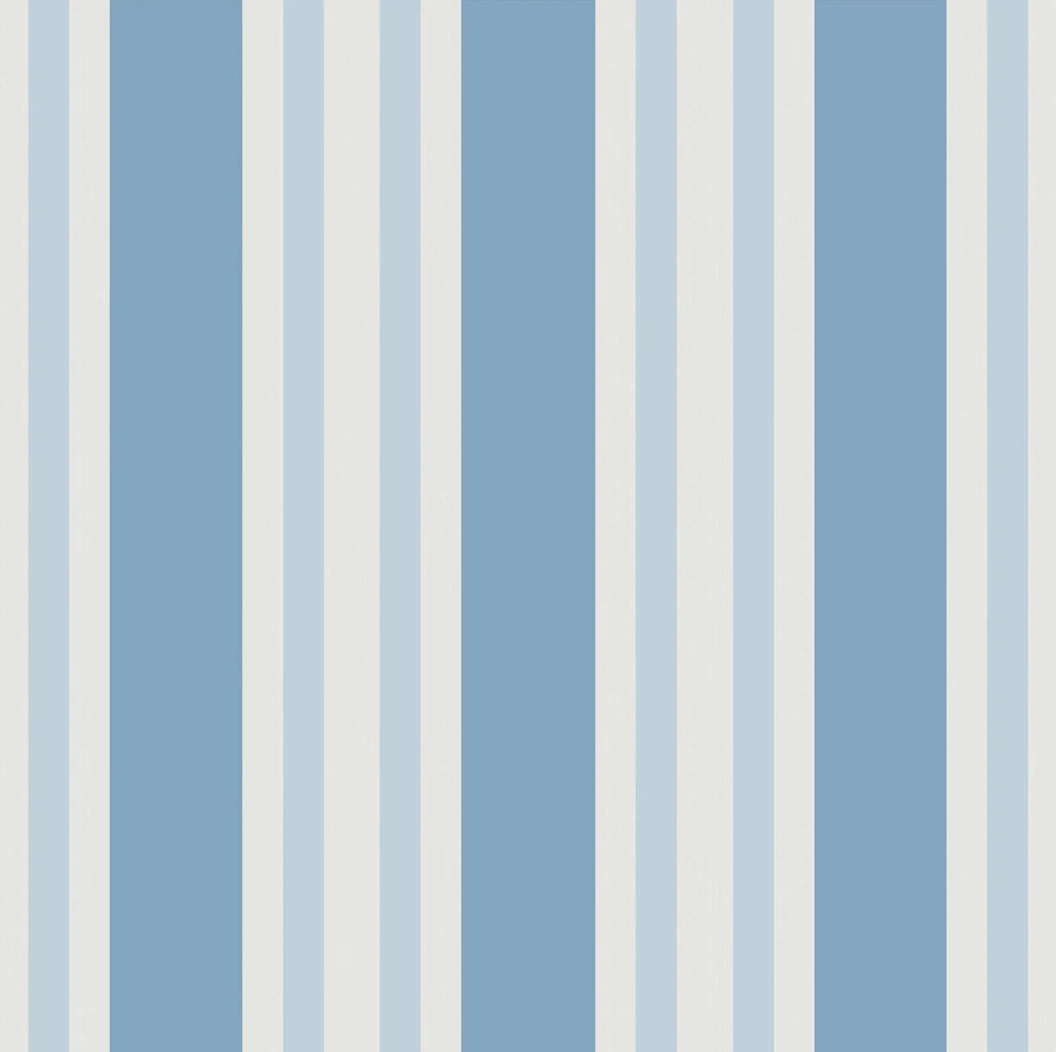 Cole & Son Marquee Stripe Polo Stripe, Hyacinth Blue & Cerulean