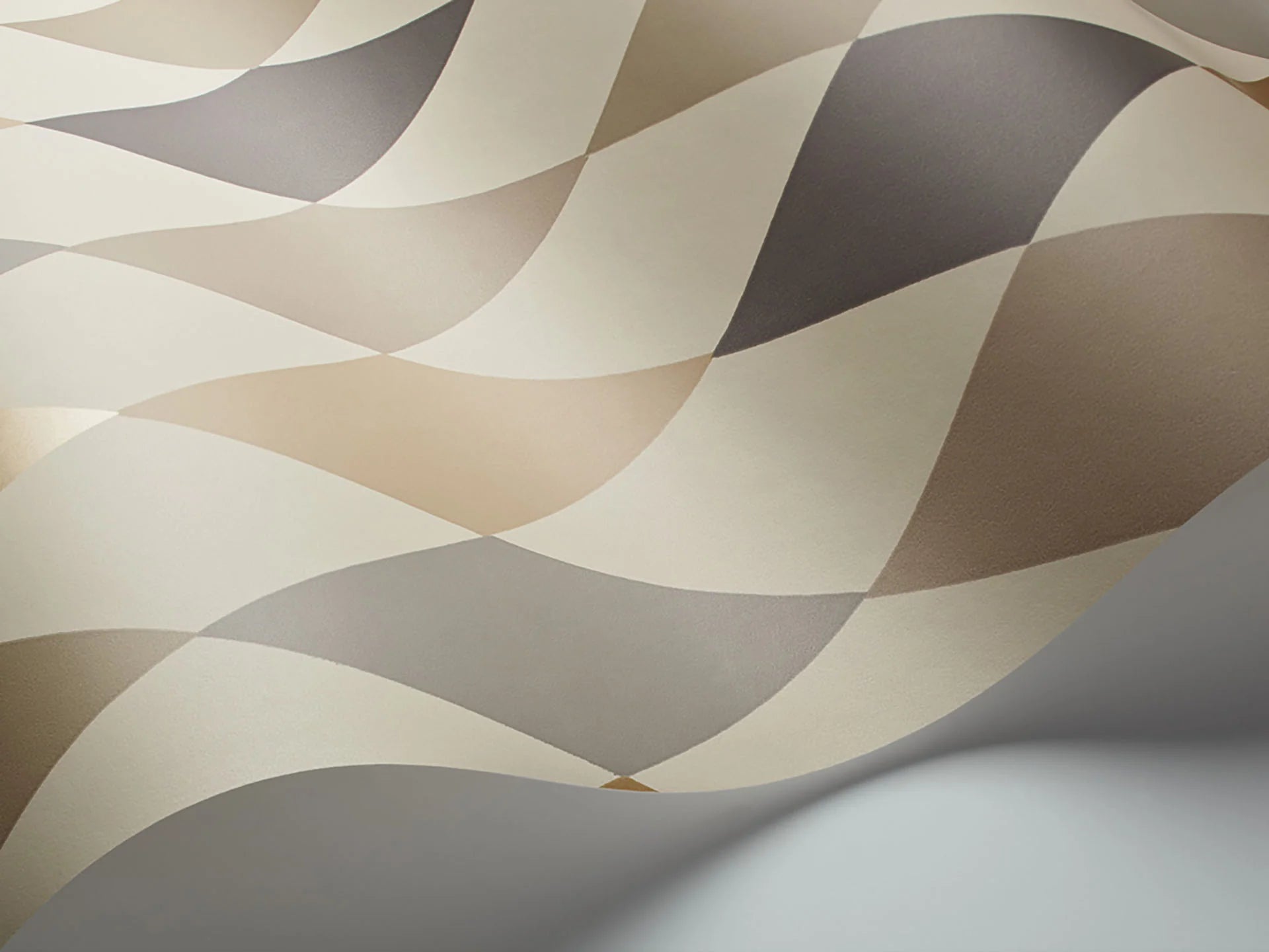 Cole & Son Whimsical Punchinello, Neutrals on Pale Sand