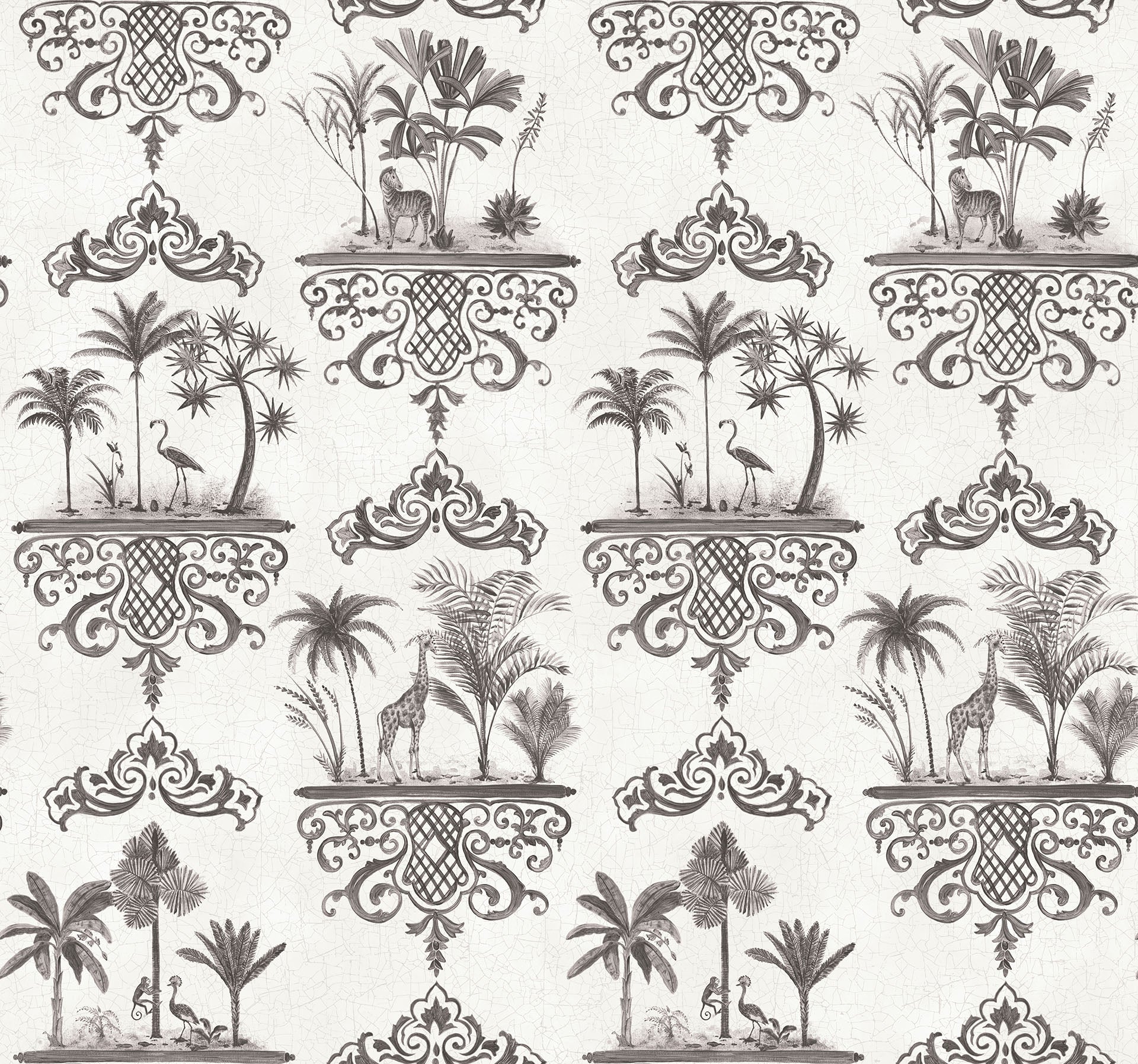 Cole & Son Folie Rousseau, Soot on Snow