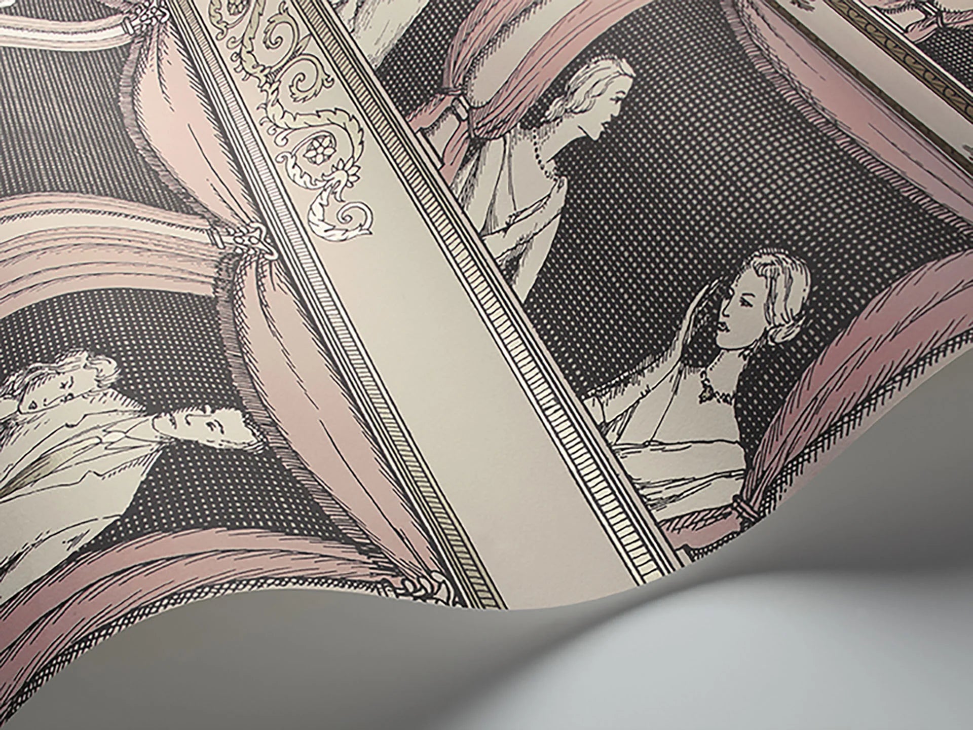 Cole & Son Fornasetti Teatro, Blush