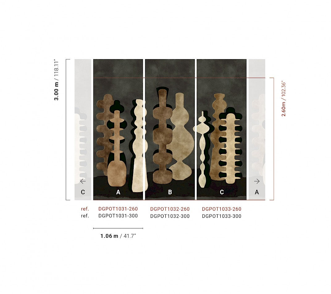 Masureel Terra Potteries, Clay C