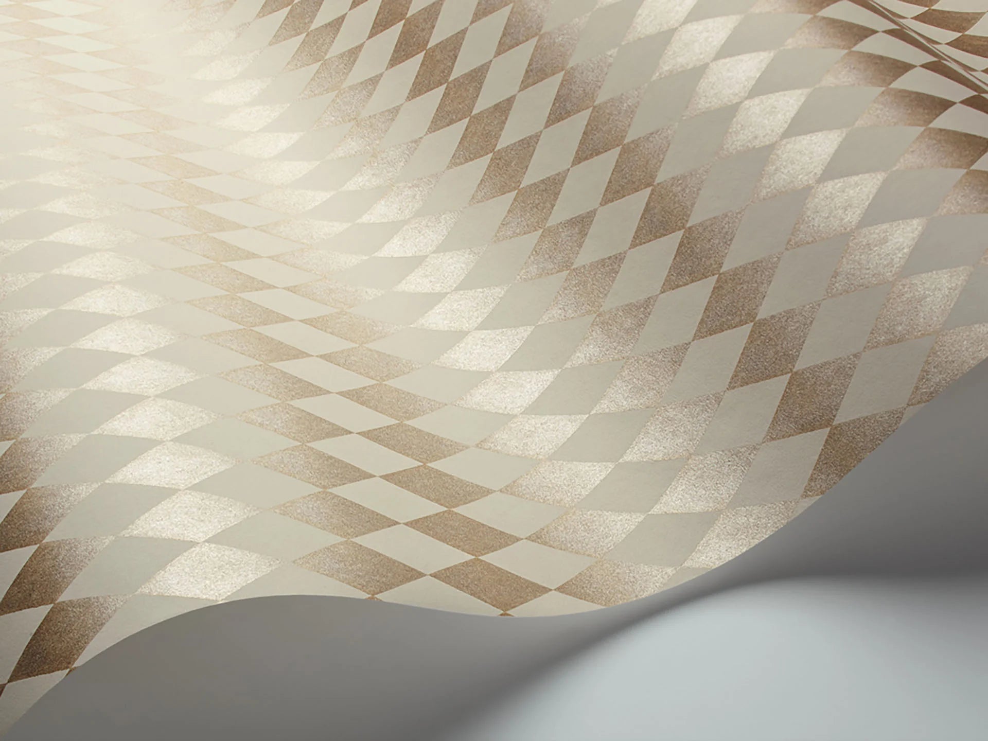 Cole & Son Whimsical Titania, Metallic Gold on Cream