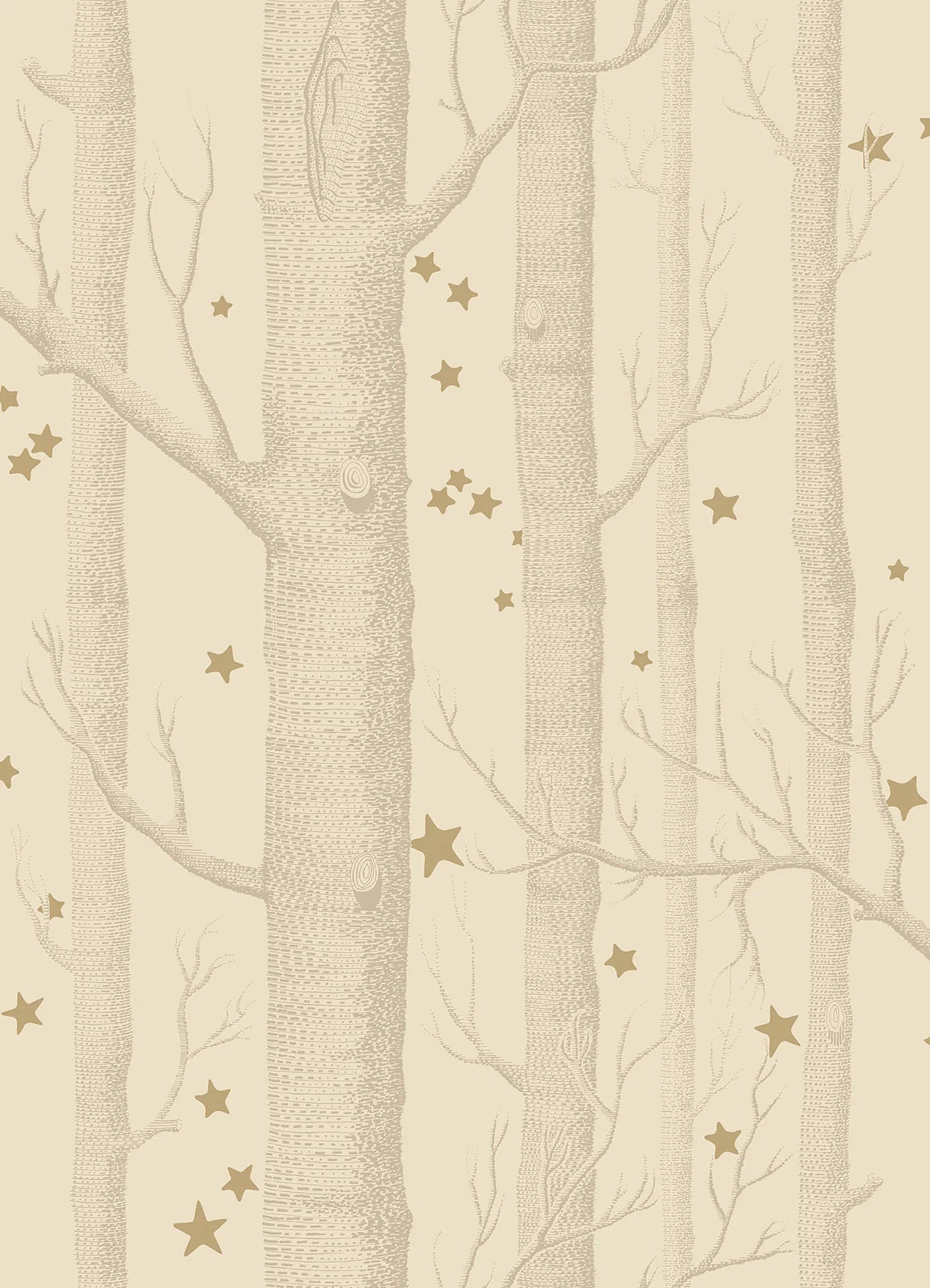Cole & Son Whimsical Woods & Stars, Cream