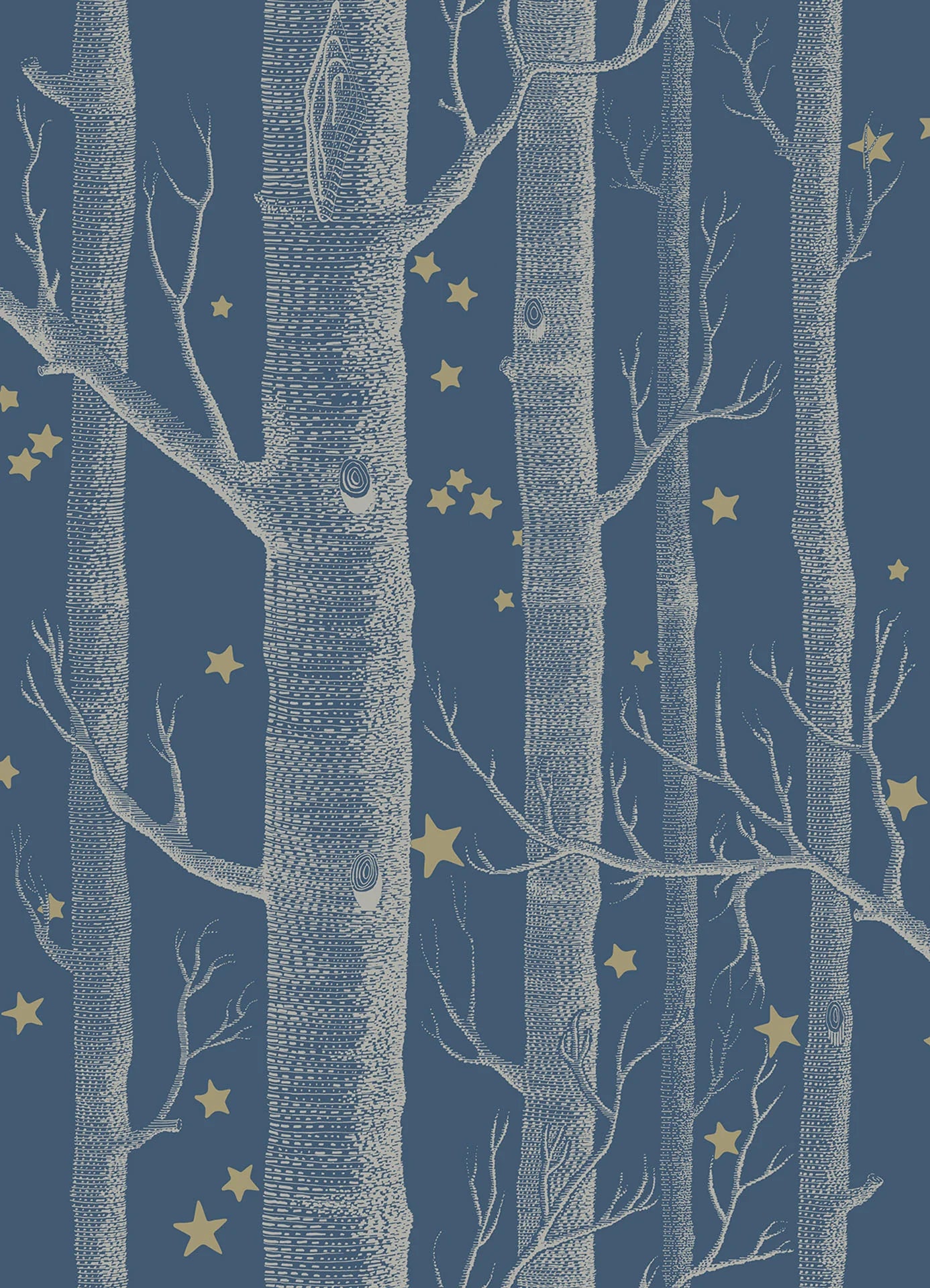 Cole & Son Whimsical Woods & Stars, Midnight
